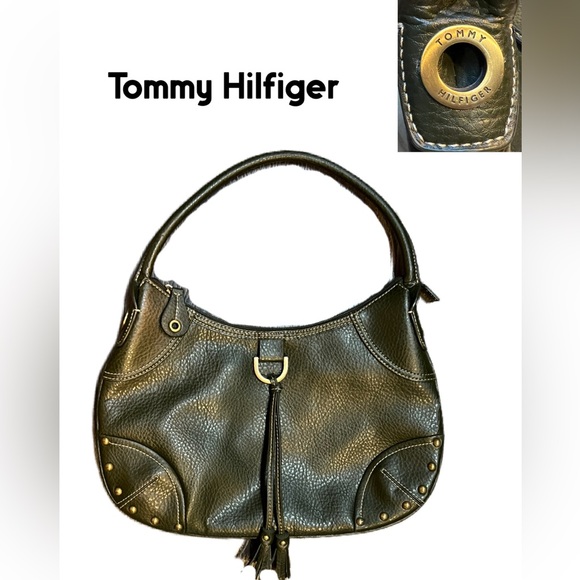 Handbags - Tommy Hilfiger green Hobo bag